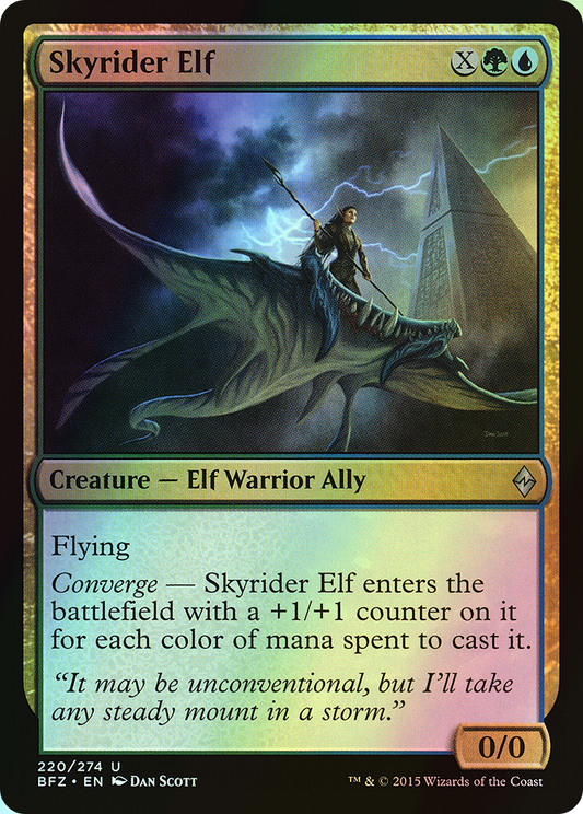 Skyrider Elf (BFZ) #220 [EN/F]