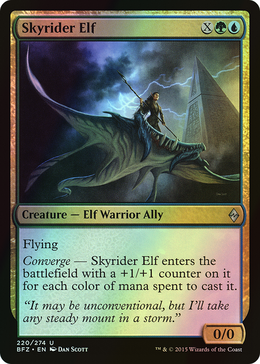 Skyrider Elf (BFZ) #220 [EN/F]