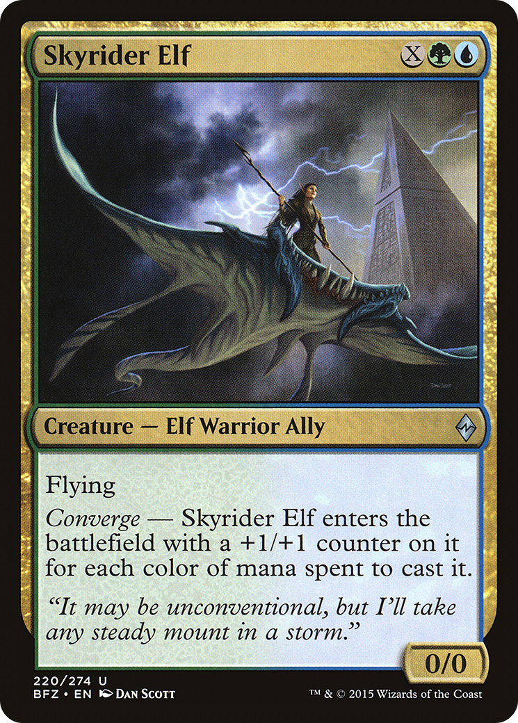 Skyrider Elf (BFZ) #220 [EN/N]