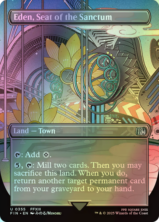 Eden, Seat of the Sanctum (FIN) #355 [EN/F] s/o
