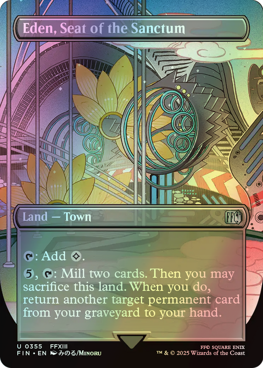 Eden, Seat of the Sanctum (FIN) #355 [EN/F] s/o
