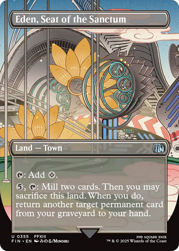 Eden, Seat of the Sanctum (FIN) #355 [EN/N] s/o