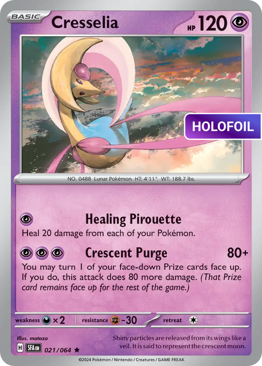 Cresselia - 021/064 (SFA) #021 [EN/H] s/o