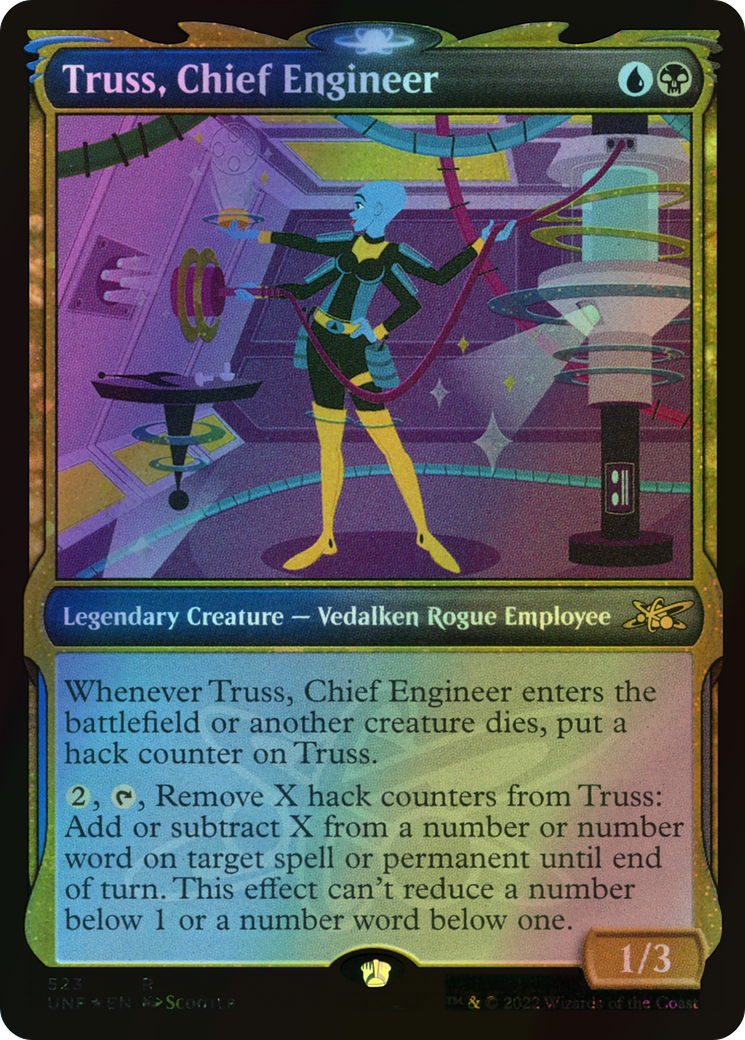 Truss, Chief Engineer - Galaxy Foil (UNF) #523 [EN/F]