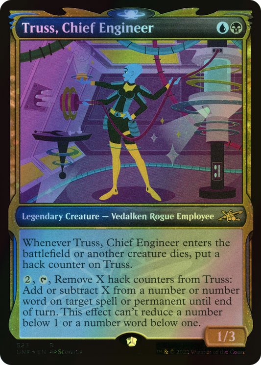 Truss, Chief Engineer - Galaxy Foil (UNF) #523 [EN/F]