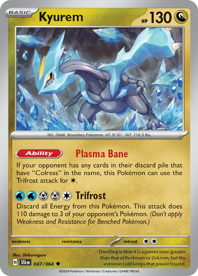 Kyurem (SFA) #47 [EN/N] s/o