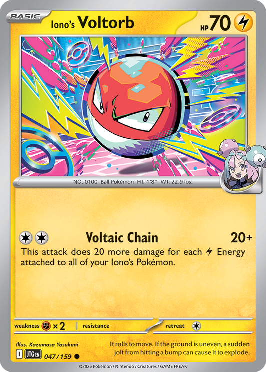 Iono's Voltorb (JTG) #047 [EN/N] s/o