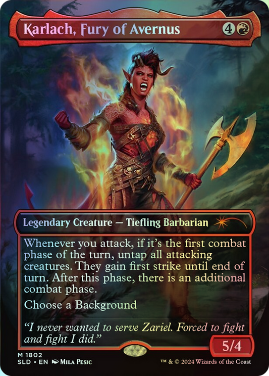 Karlach, Fury of Avernus (SLD) #1802 [EN/F]