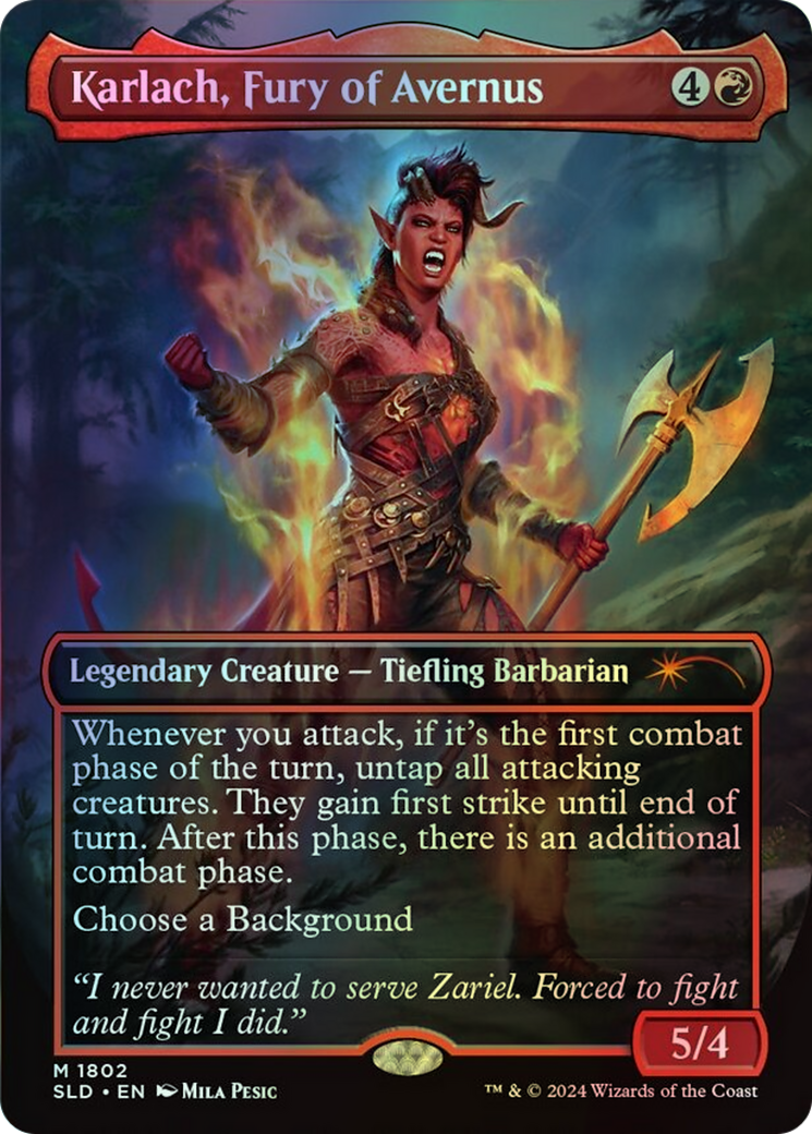 Karlach, Fury of Avernus (SLD) #1802 [EN/F]