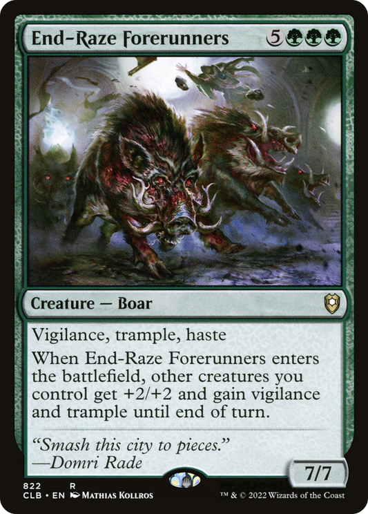 End-Raze Forerunners (CLB) #822 [EN/N]