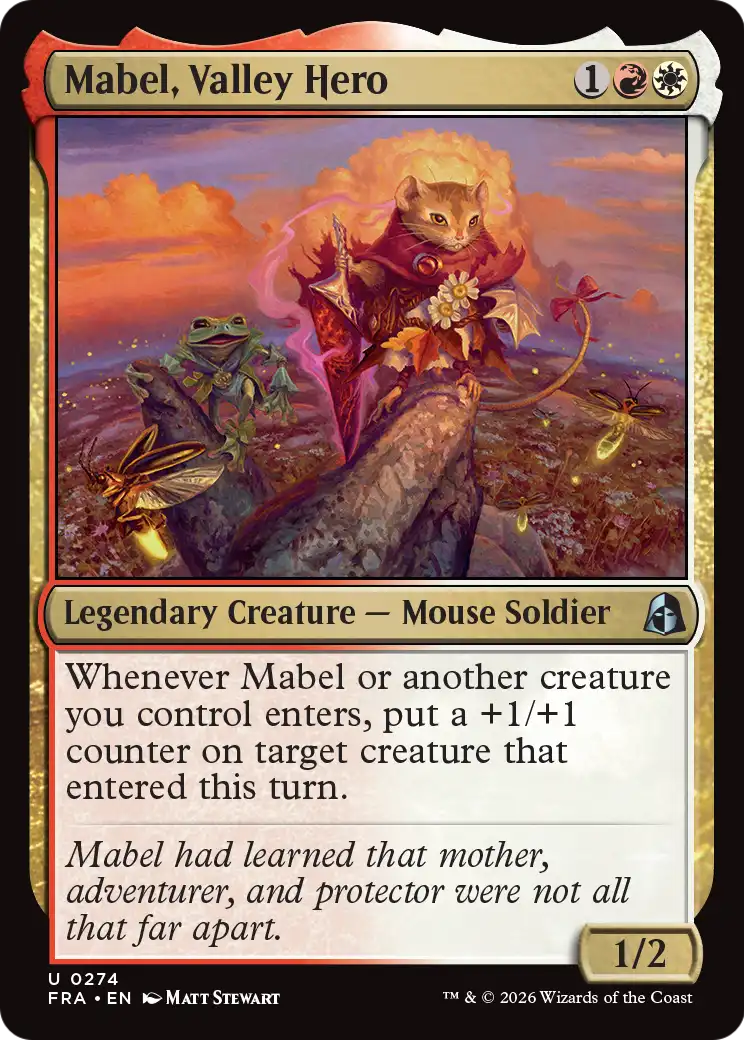 Mabel, Valley Hero (FRA) #274 [EN/N]