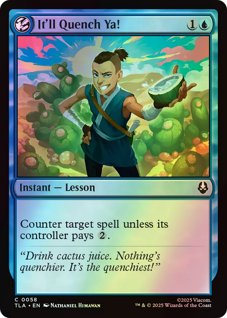 It'll Quench Ya! (TLA) #58 [EN/F] s/o