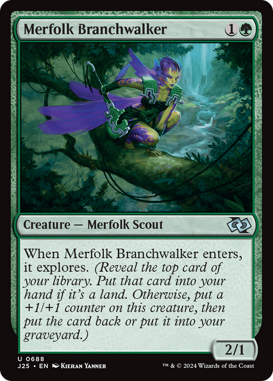 Merfolk Branchwalker (J25) #688 [EN/N]