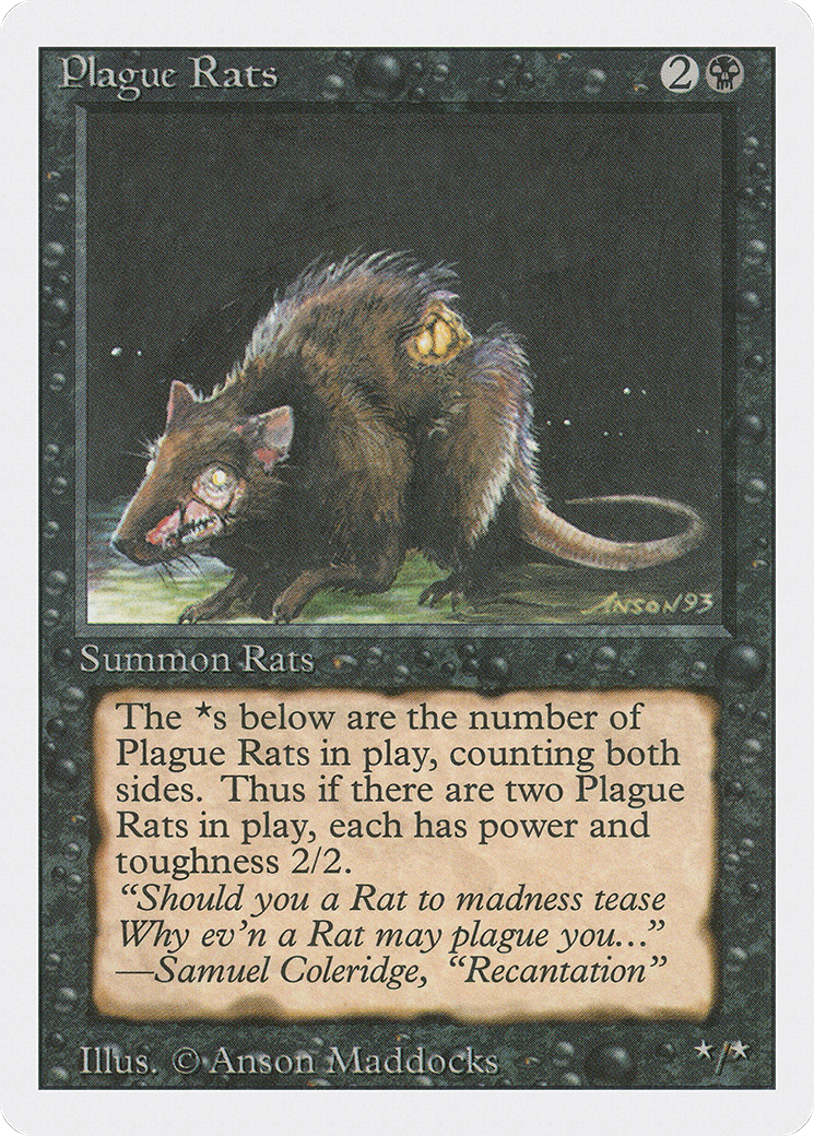 Plague Rats (3ED) #123 [EN/N]