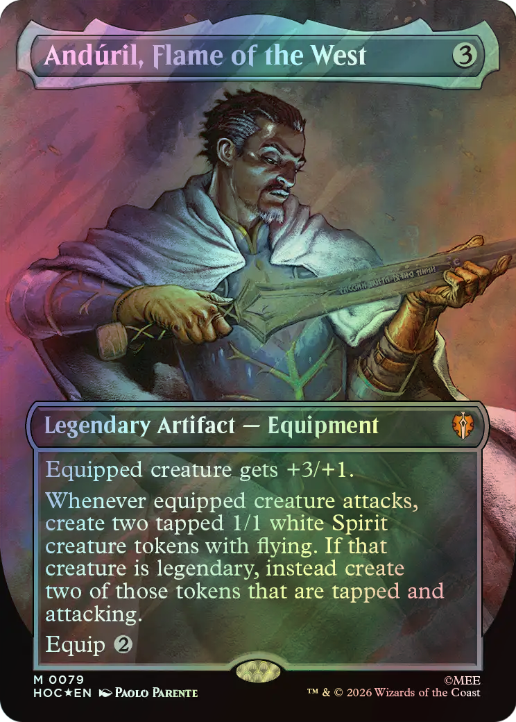 Andúril, Flame of the West - Surge Foil (HOC) #79 [EN/F]