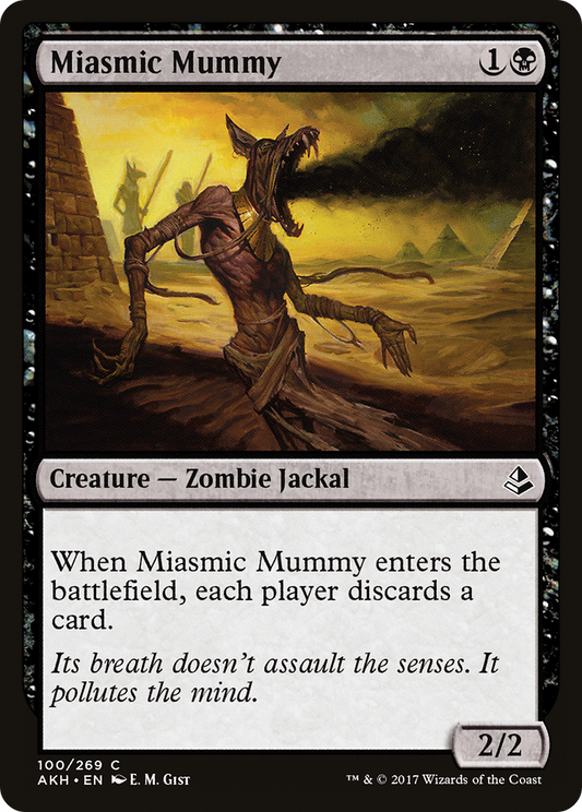 Miasmic Mummy (AKH) #100 [EN/N]