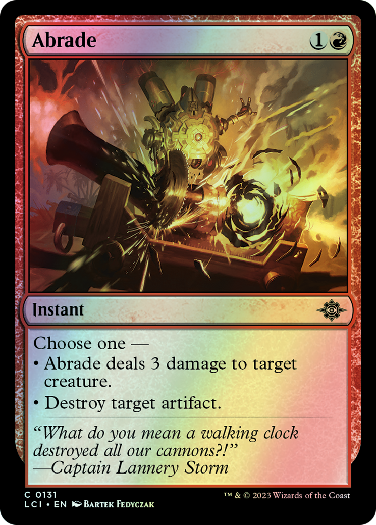 Abrade (LCI) #131 [EN/F]