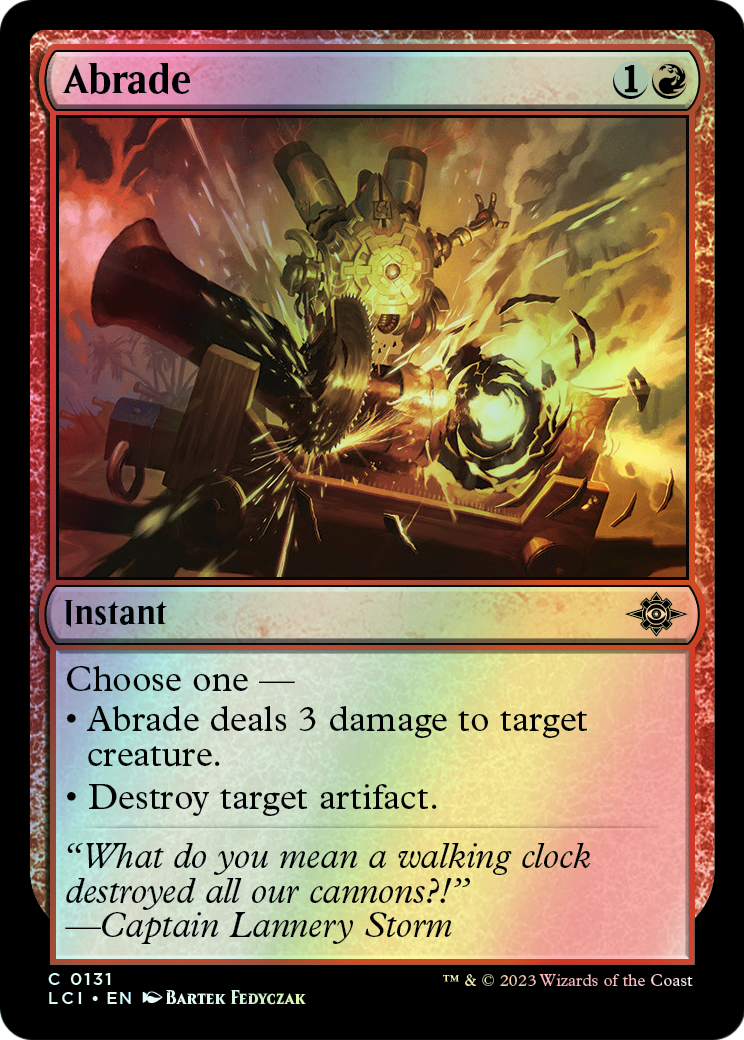 Abrade (LCI) #131 [EN/F]