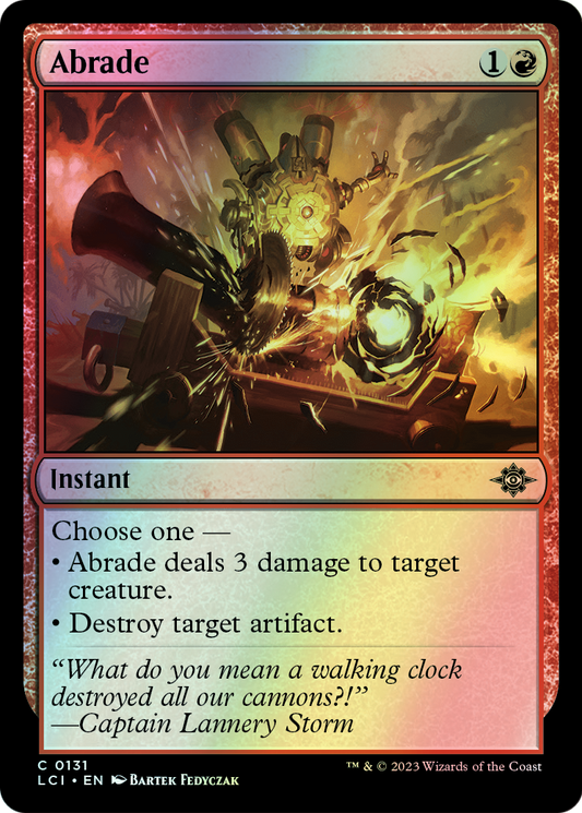 Abrade (LCI) #131 [EN/F]