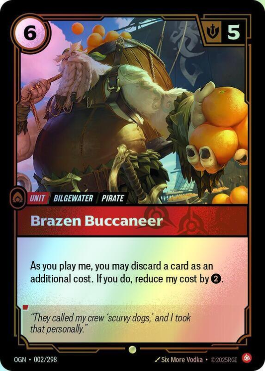 Brazen Buccaneer (OGN) #002 [EN/F]