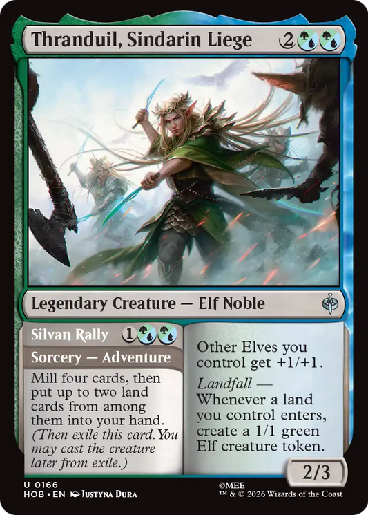 Thranduil, Sindarin Liege // Silvan Rally (HOB) #166 [EN/N]