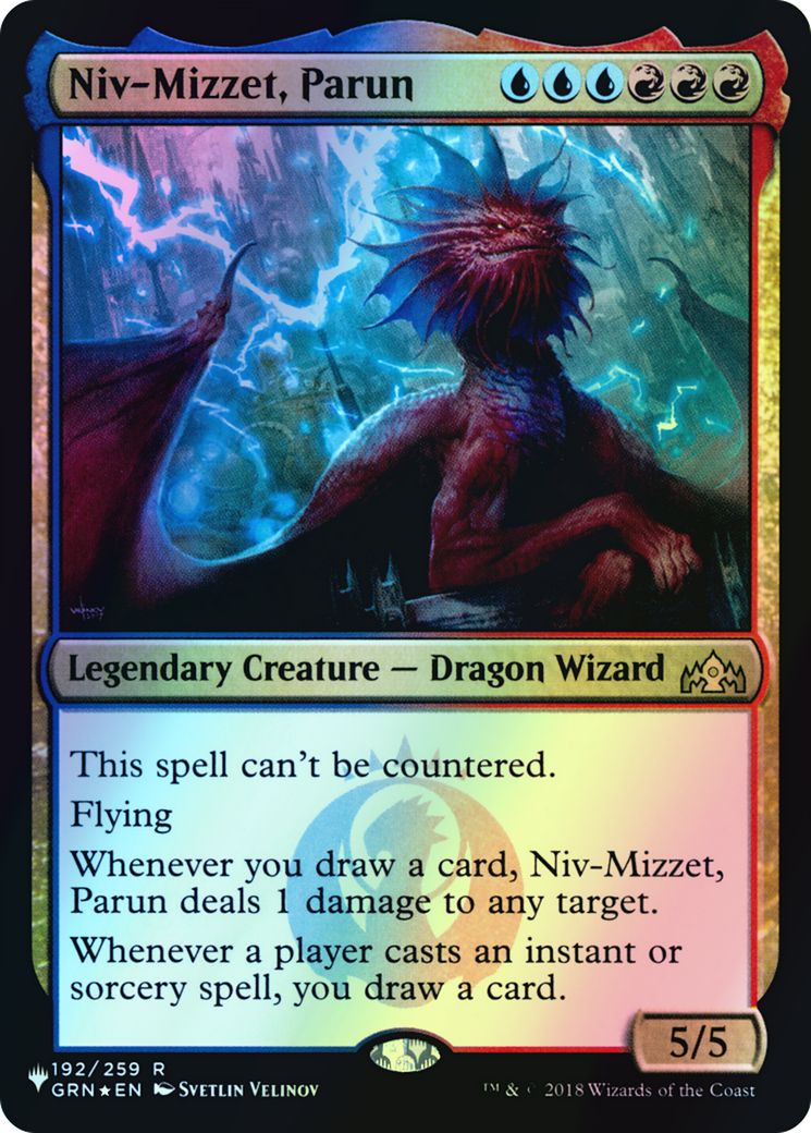 Niv-Mizzet, Parun (PLST) #GRN-192 [EN/F] s/o