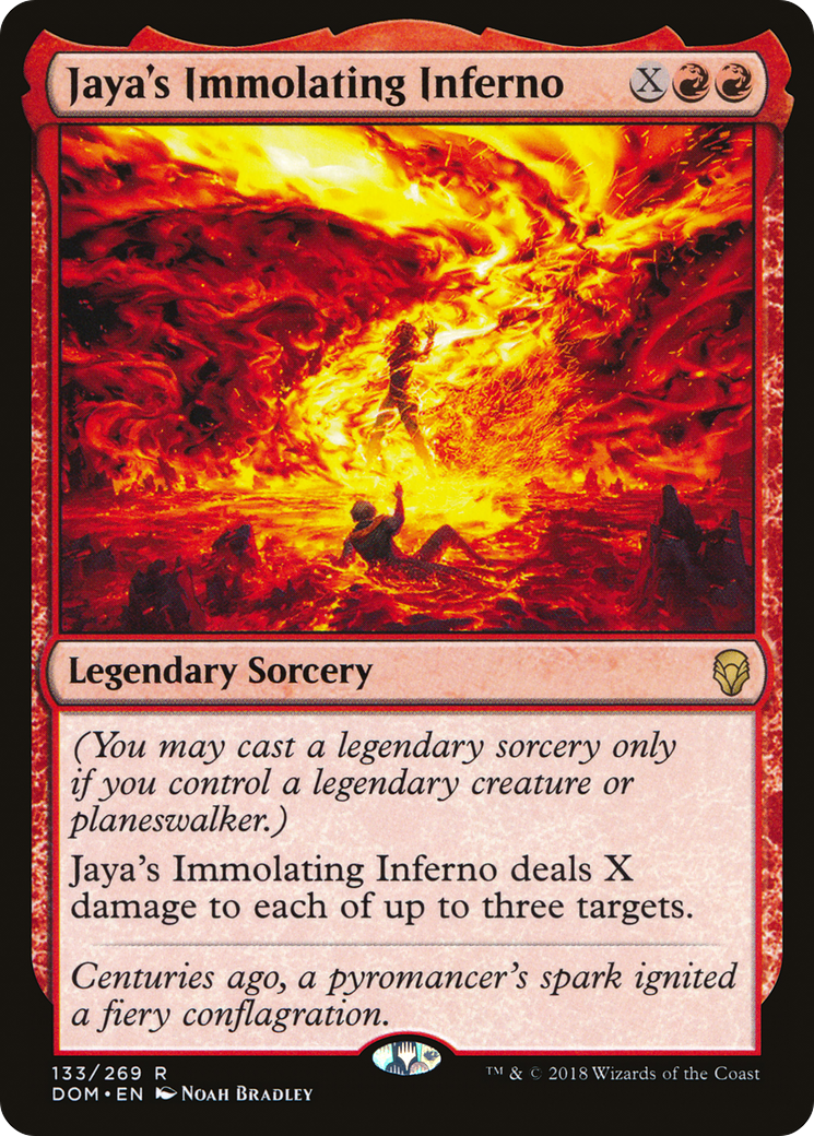 Jaya's Immolating Inferno (DOM) #133 [EN/N]