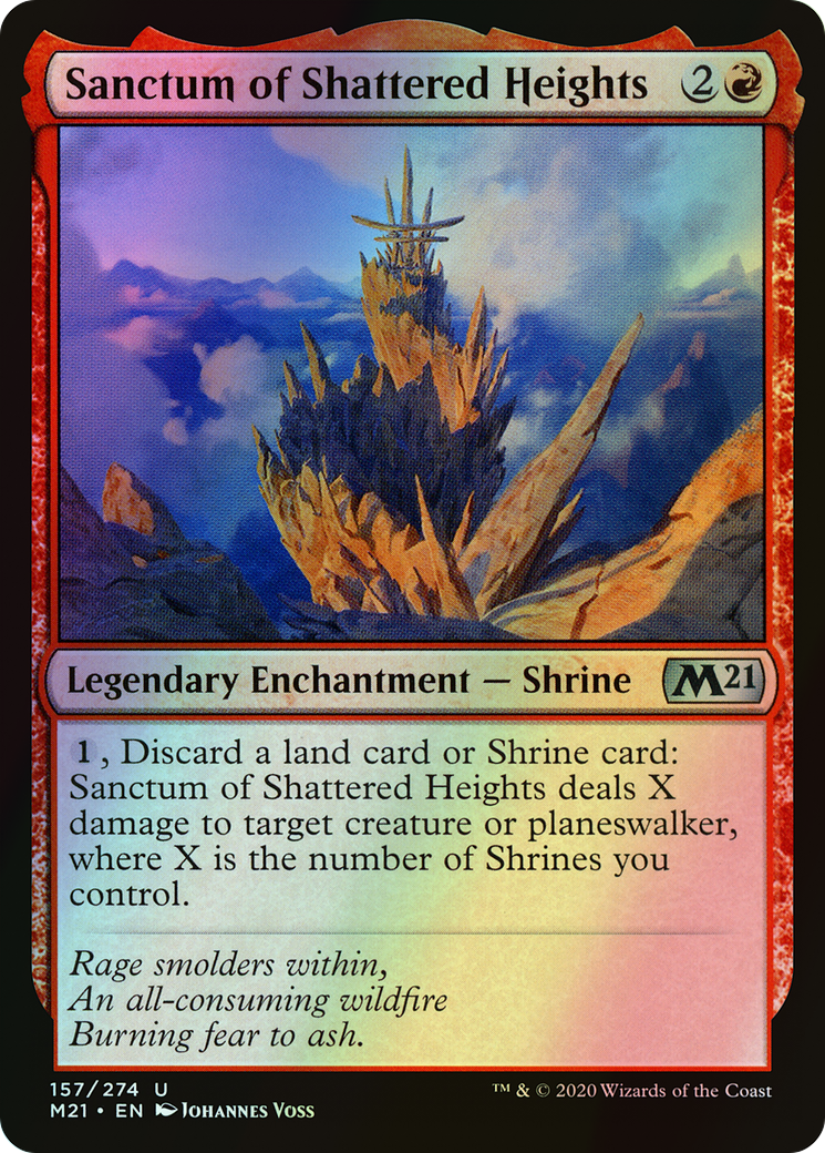 Sanctum of Shattered Heights (M21) #157 [EN/F]