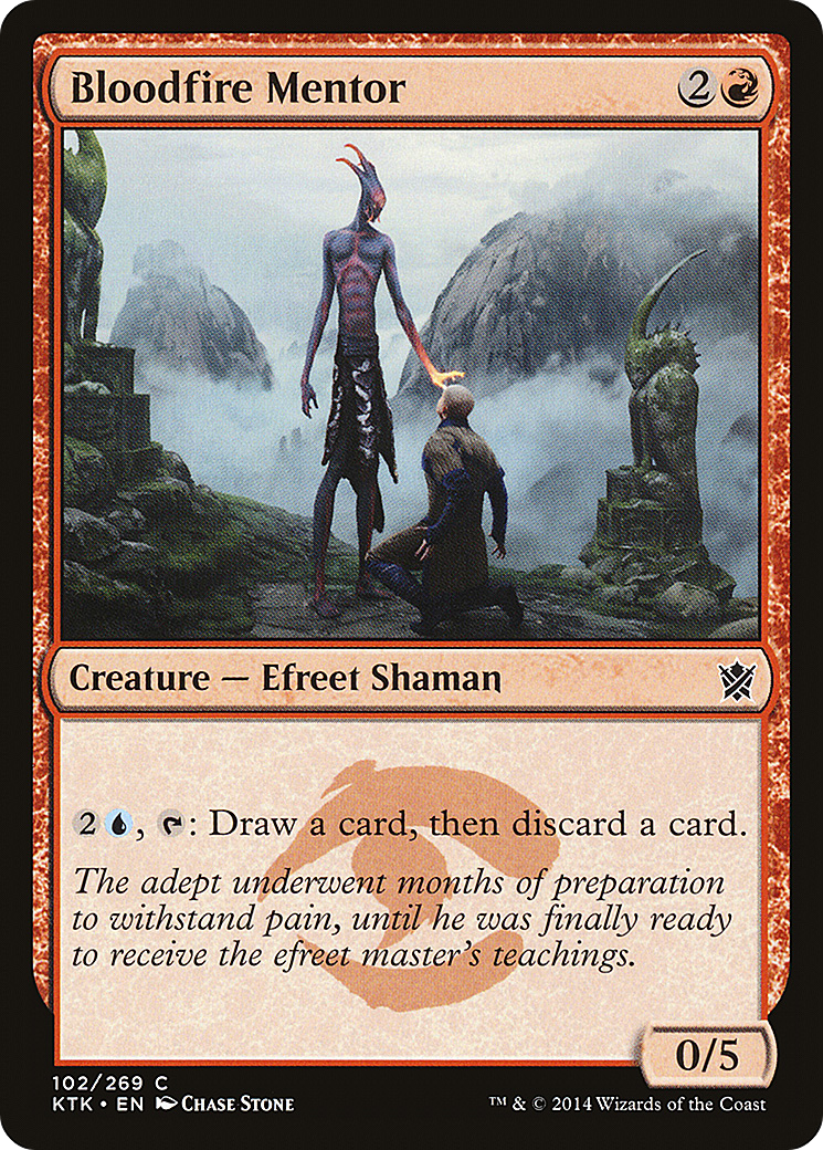 Bloodfire Mentor (KTK) #102 [EN/N]