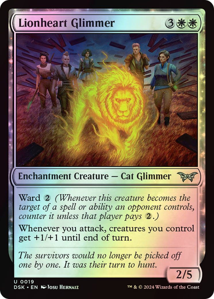 Lionheart Glimmer (DSK) #19 [EN/F] s/o