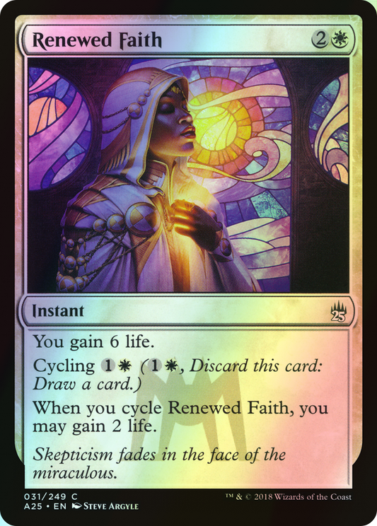 Renewed Faith (A25) #31 [EN/F] s/o