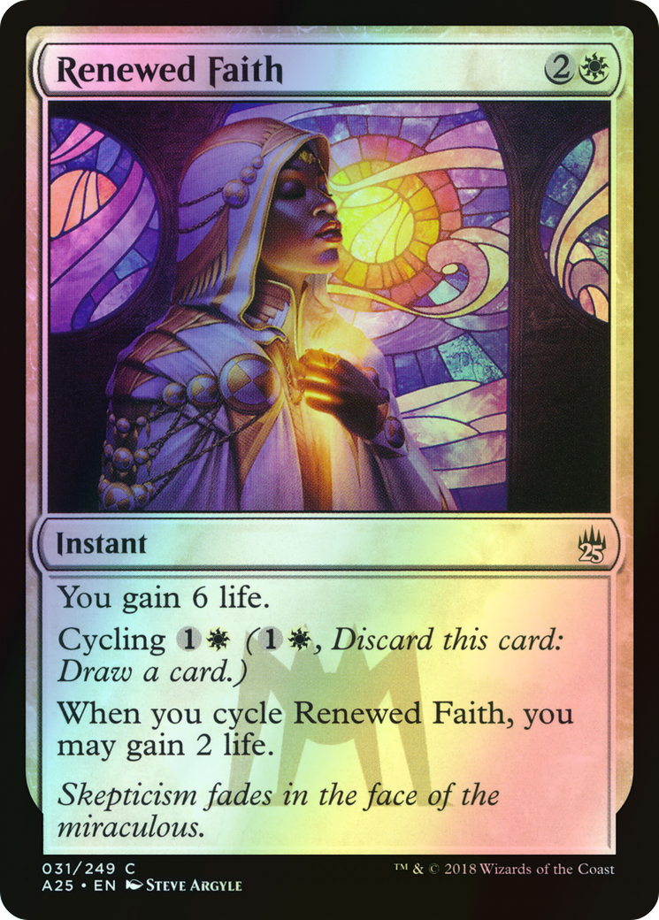 Renewed Faith (A25) #31 [EN/F] s/o