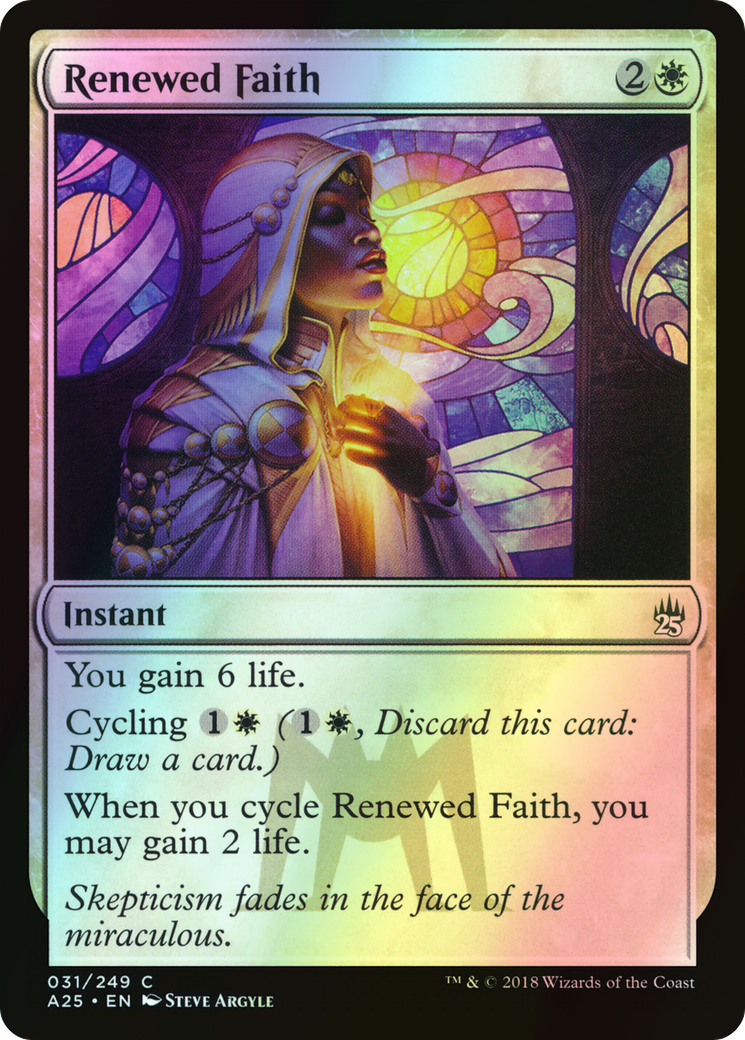 Renewed Faith (A25) #31 [EN/F] s/o