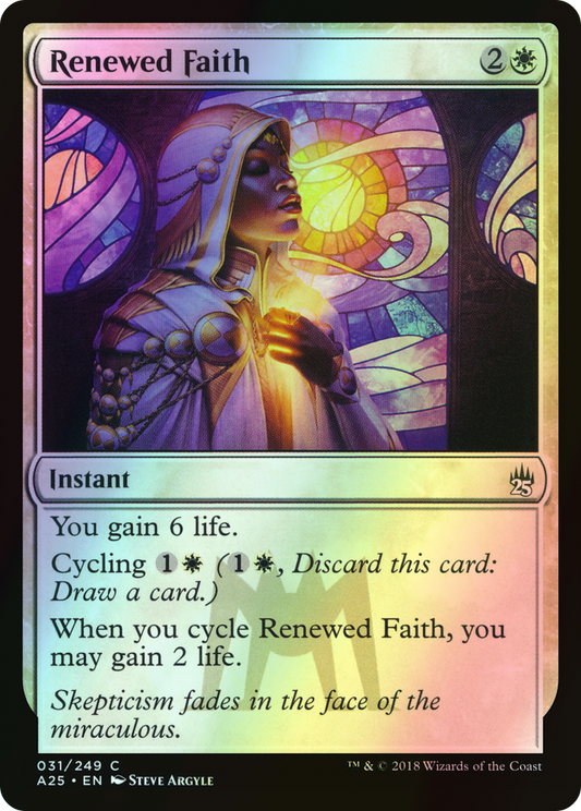 Renewed Faith (A25) #31 [EN/F] s/o