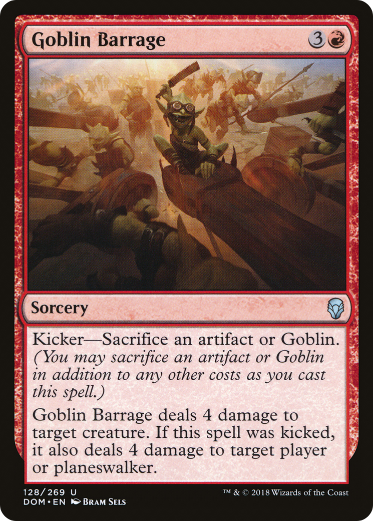 Goblin Barrage (DOM) #128 [EN/N]