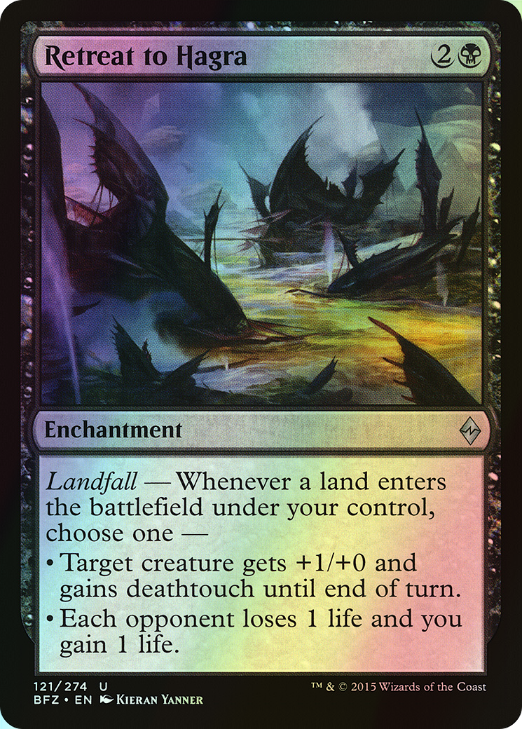 Retreat to Hagra (BFZ) #121 [EN/F] s/o