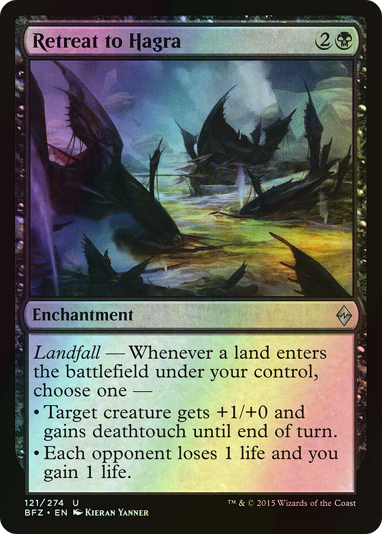 Retreat to Hagra (BFZ) #121 [EN/F] s/o