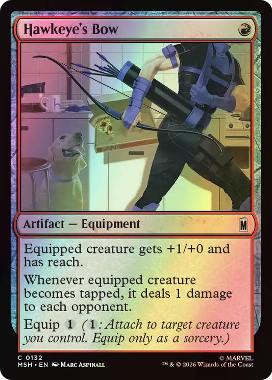 Hawkeye's Bow (MSH) #132 [EN/F] s/o