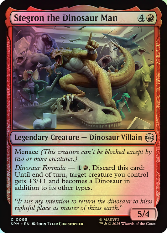 Stegron the Dinosaur Man (SPM) #95 [EN/F]