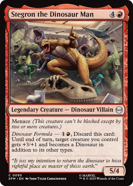 Stegron the Dinosaur Man (SPM) #95 [EN/N]