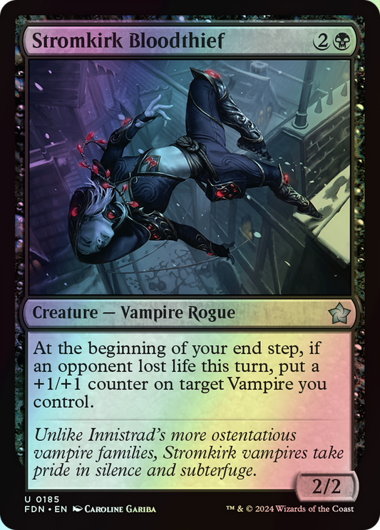 Stromkirk Bloodthief (FDN) #185 [EN/F]