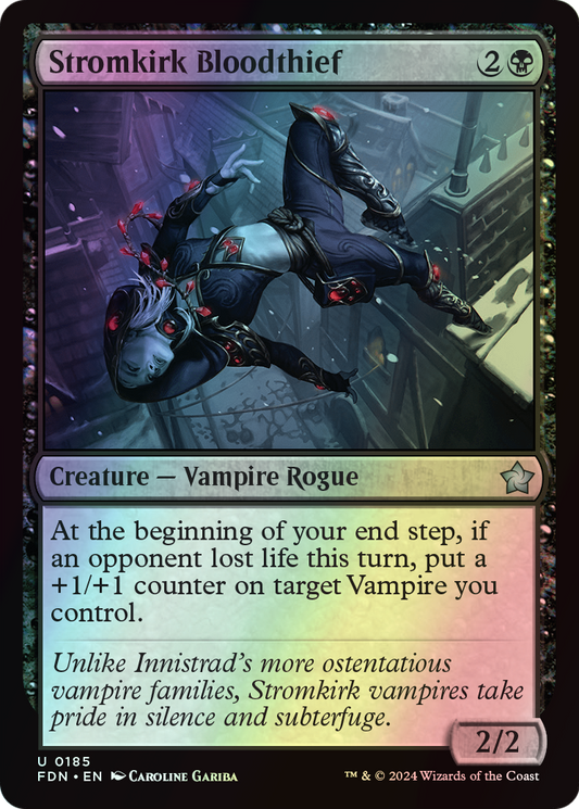 Stromkirk Bloodthief (FDN) #185 [EN/F]