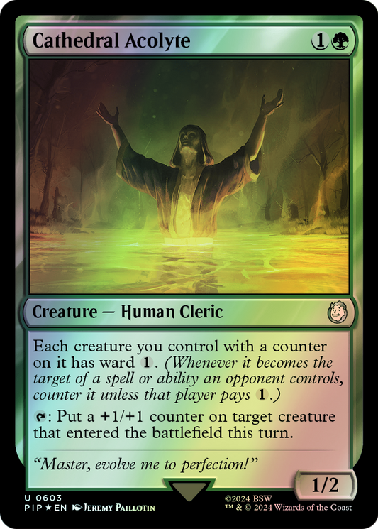 Cathedral Acolyte - Surge Foil (PIP) #603 [EN/F]