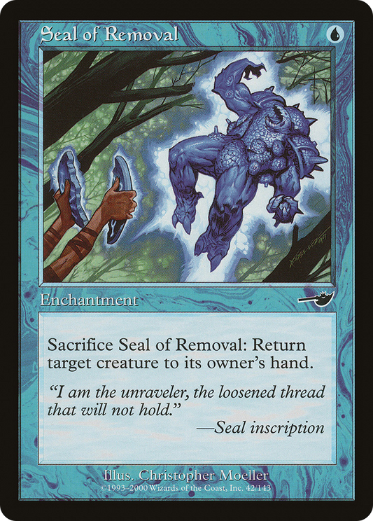 Seal of Removal (NEM) #42 [EN/N] s/o