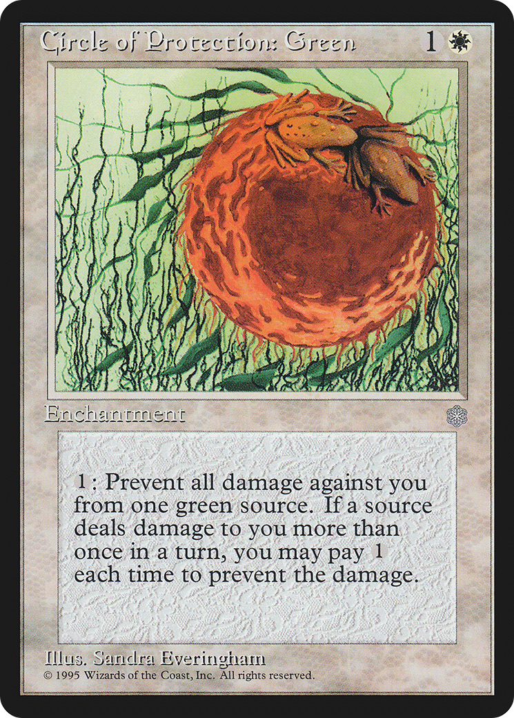 Circle of Protection: Green (ICE) #14 [EN/N]