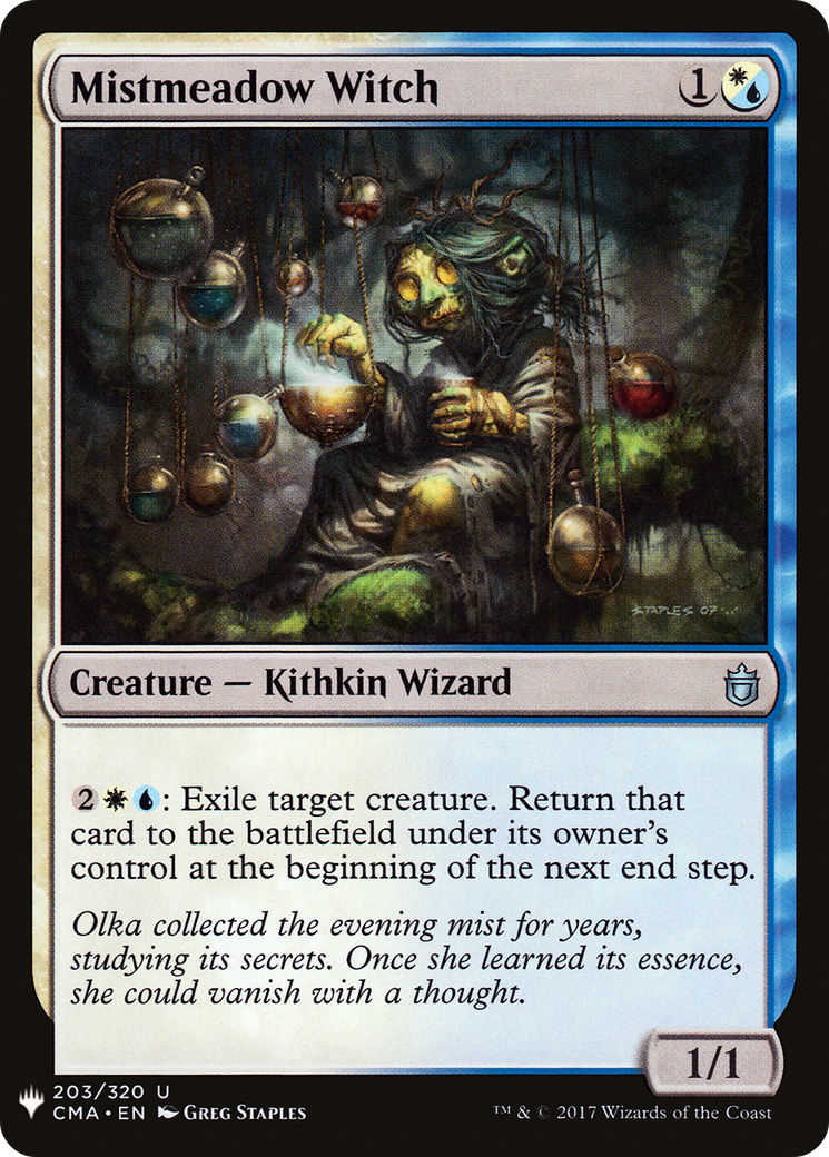 Mistmeadow Witch (PLST) #CMA-203 [EN/N]