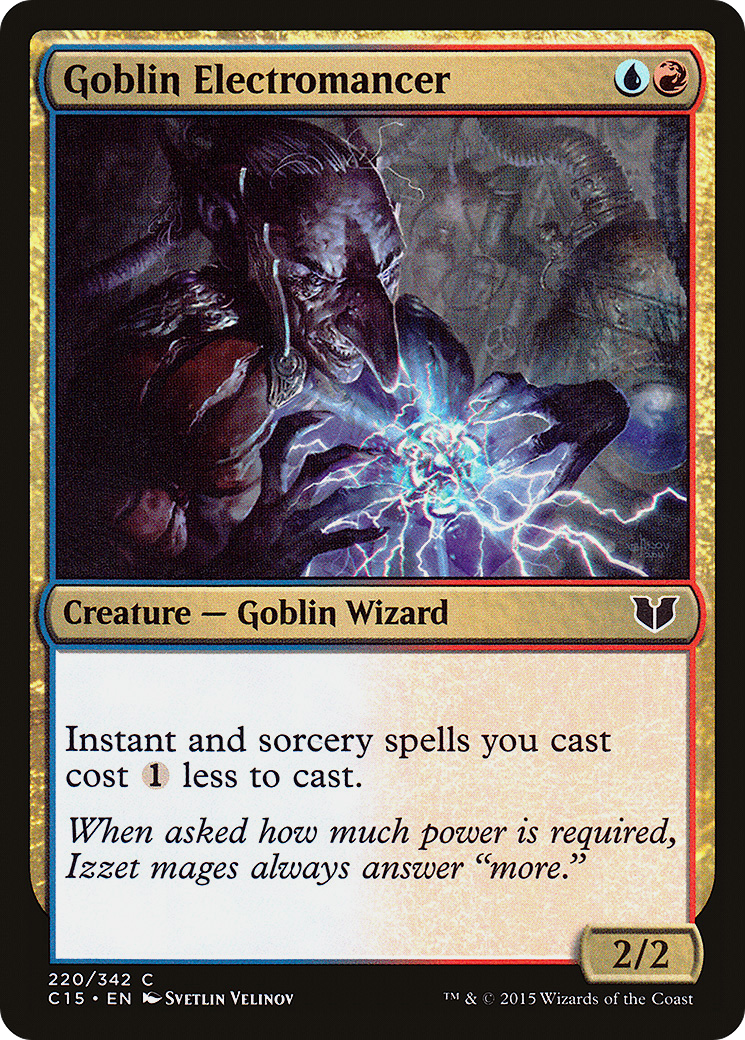 Goblin Electromancer (C15) #220 [EN/N] s/o