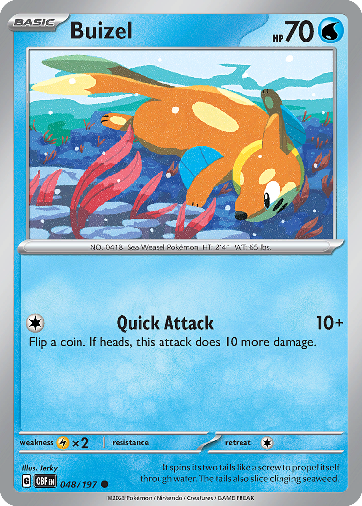 Buizel (OBF) #48 [EN/N]