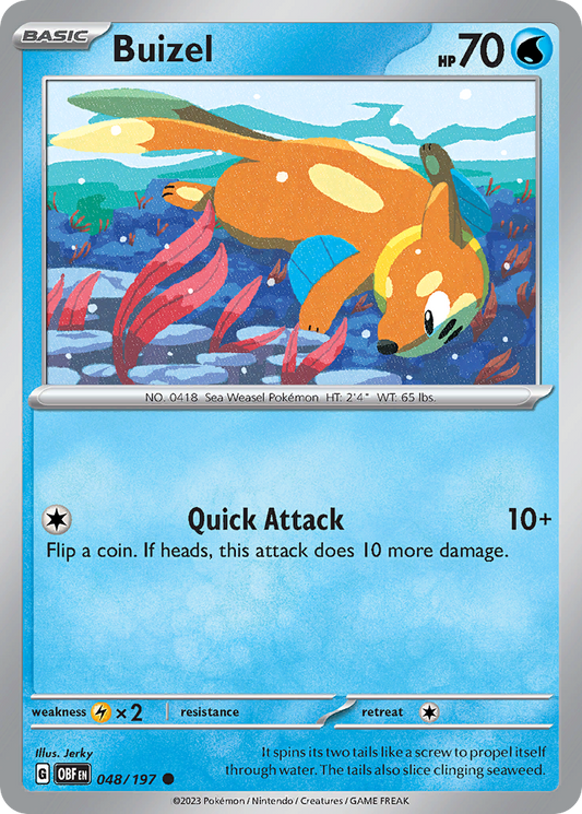 Buizel (OBF) #48 [EN/N]