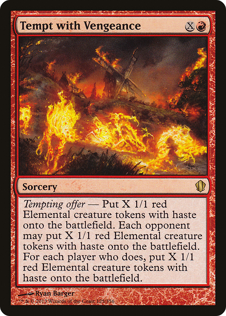Tempt with Vengeance (C13) #125 [EN/N] s/o